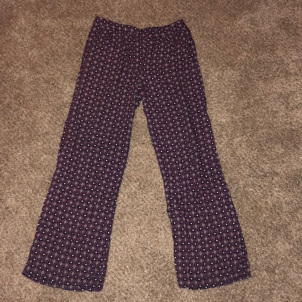 Wide legged pants